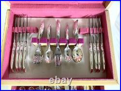 1847 Rogers Bros Set of Silverware Includes Collectors Spoons + Other Silverware