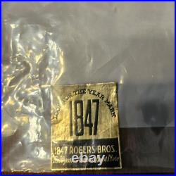 1847 Rogers Bros Silver Plate, Cambridge, International Flatware Case Mixed Lot