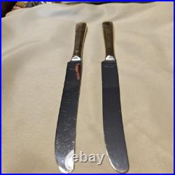 1847 Rogers Bros Silver Plate, Cambridge, International Flatware Case Mixed Lot