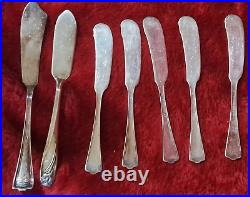 1847 Rogers Bros Silver Plate DAFFODIL & Misc Flatware Set in Box 90pcs