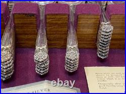 1847 Rogers Bros Silver Plate ETERNALLY YOURS Silverware Set 82 Pieces w Case