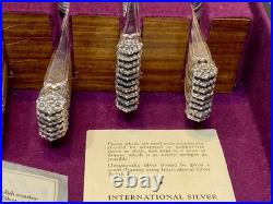 1847 Rogers Bros Silver Plate ETERNALLY YOURS Silverware Set 82 Pieces w Case