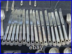1847 Rogers Bros Silver Plate Eternally Yours 92 Pc Flatware Silverware 1847 Rogers Bros Silver Plate Eternally Yours 92 Pc Flatware Silverware