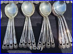 1847 Rogers Bros Silver Plate Eternally Yours 92 Pc Flatware Silverware 1847 Rogers Bros Silver Plate Eternally Yours 92 Pc Flatware Silverware