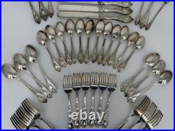 1847 Rogers Bros Silver Plate Old Colony Pattern & Heritage Pattern Flatware 42