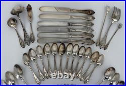 1847 Rogers Bros Silver Plate Old Colony Pattern & Heritage Pattern Flatware 42 1847 Rogers Bros Silver Plate Old Colony Pattern & Heritage Pattern Flatware 42