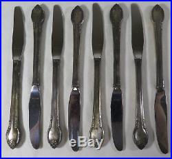 1847 Rogers Bros Silver Plate Remembrance 62pc Flatware Set Service For 8
