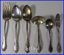 1847 Rogers Bros Silver Plate Remembrance 62pc Flatware Set Service For 8