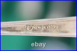 1847 Rogers Bros. Silverplate Art Deco Floral Gorgeous Silverware Flatware 64 pc
