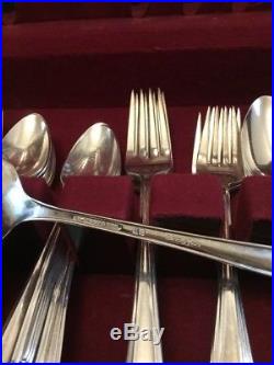 1847 Rogers Bros Silverplate Flatware ETERNALLY YOURS 52 Pc. WithBox IS 100th Ann