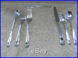 1847 Rogers Bros Silverplate Flatware ETERNALLY YOURS Set for 12 serving PLUS