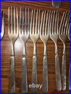 1847 Rogers Bros Silverplate Flatware Lot of 65 pieces