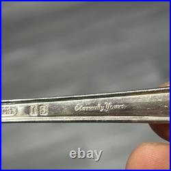 1847 Rogers Bros Silverplate Flatware Set Eternally Yours 7O Pieces With Box