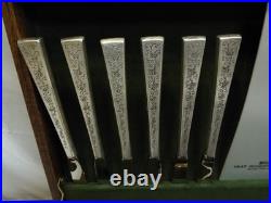 1847 Rogers Bros Silverplate Flatware Silver Lace Silverware 69 pcs svc for 12 1847 Rogers Bros Silverplate Flatware Silver Lace Silverware 69 pcs svc for 12