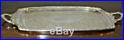 1847 Rogers Bros. Silverplate Serving Tray Platter Vintage Silver Plate Antique