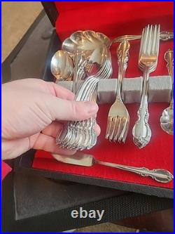 1847 Rogers Bros. Silverware 64 pc Lot Various pcs / sets Antique & Vintage