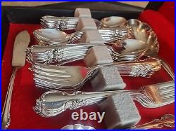 1847 Rogers Bros. Silverware 64 pc Lot Various pcs / sets Antique & Vintage