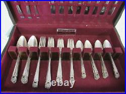 1847 Rogers Bros Silverware Flatware Eternally Yours Set For 8