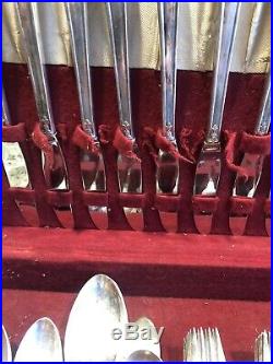 1847 Rogers Bros Silverware Her Majesty Place setting For 12