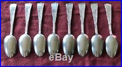 1847 Rogers Bros Siren Silver Demitasse Spoons (8)