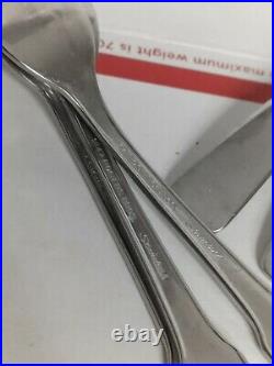 1847 Rogers Bros Stainless Liberty Flatware Lot of 28