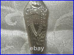 1847 Rogers Bros Triple X3 Silver Plate Monogrammed W Heraldic 1916 Introduced