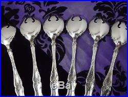 1847 Rogers Bros VINTAGE Grape Set of 6 ICE CREAM Forks 5 3/8 1904 EX
