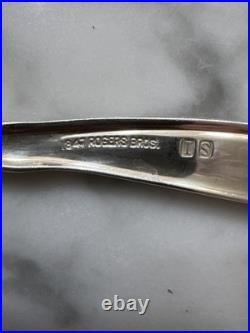 1847 Rogers Bros Vintage 1961 Silver Plate Leilani 43 Pc Flatware Set For 8 Read