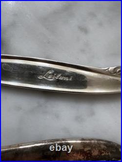 1847 Rogers Bros Vintage 1961 Silver Plate Leilani 43 Pc Flatware Set For 8 Read