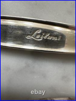 1847 Rogers Bros Vintage 1961 Silver Plate Leilani 43 Pc Flatware Set For 8 Read