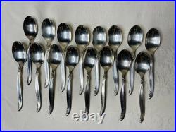 1847 Rogers Bros Vintage Silver Plate Leilani 51 Piece Flatware Set For 8