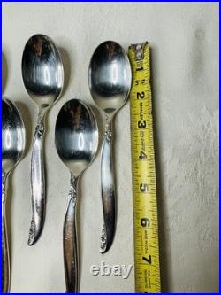 1847 Rogers Bros Vintage Silver Plate Leilani 51 Piece Flatware Set For 8