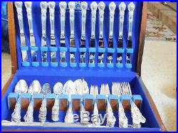 1847 Rogers Bros silverware Heritage, 16 Place Settings Plus Extras-99 Pieces