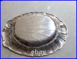 1847 Rogers Brothers 9312 I S NEPTUNE Silver Plate Scallop Shell Bowl 8.5 1847 Rogers Brothers 9312 I S NEPTUNE Silver Plate Scallop Shell Bowl 8.5