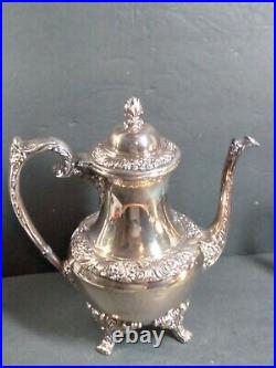 1847 Rogers Brothers Heritage 5 Pc Tea / Coffee Set Very Impressive