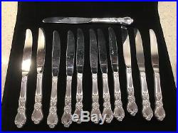 1847 Rogers Brothers Heritage silverware set in chest 67 pieces
