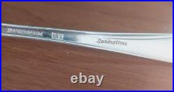 1847 Rogers Brothers IS Silver Plate Flatware Springtime Service For 8