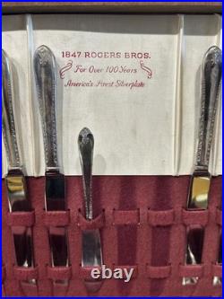 1847 Rogers Brothers Set Of 41 Pieces America's Finest Silverplate