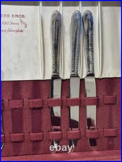 1847 Rogers Brothers Set Of 41 Pieces America's Finest Silverplate