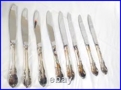 1847 Rogers Brothers Silver Plate Set NOS Tarnish Chest Vintage