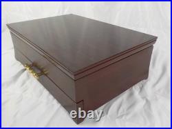1847 Rogers Brothers Silver Plate Set NOS Tarnish Chest Vintage