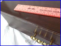1847 Rogers Brothers Silver Plate Set NOS Tarnish Chest Vintage