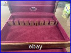 1847 Rogers Brothers Silverplated Flatware Set, 8 place settings, 59 pieces