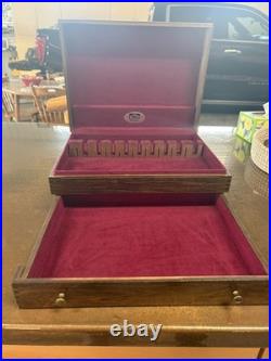 1847 Rogers Brothers Silverplated Flatware Set, 8 place settings, 59 pieces