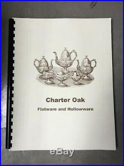 1847 Rogers Charter Oak Silverplate Flatware Xs Service For Six 54 Pieces