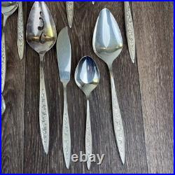 1847 Rogers ESPERANTO Service for 12 & Hostess Set Silver Plate 68 Pieces Floral