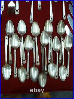 1847 Rogers Eternally Yours Silverplate Flatware Service for 8