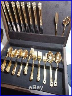 1847 Rogers Gold Plated Silverware