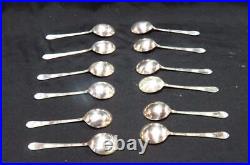 1847 Rogers IS Adoration Silverplate 75 pc. Flatware Service for 12 with Orig Case