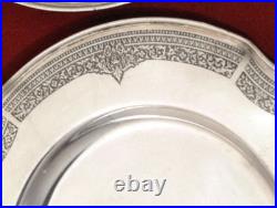 1847 Rogers International Int'l Silver Plate ANCESTRAL 6 Bread Plates c1924